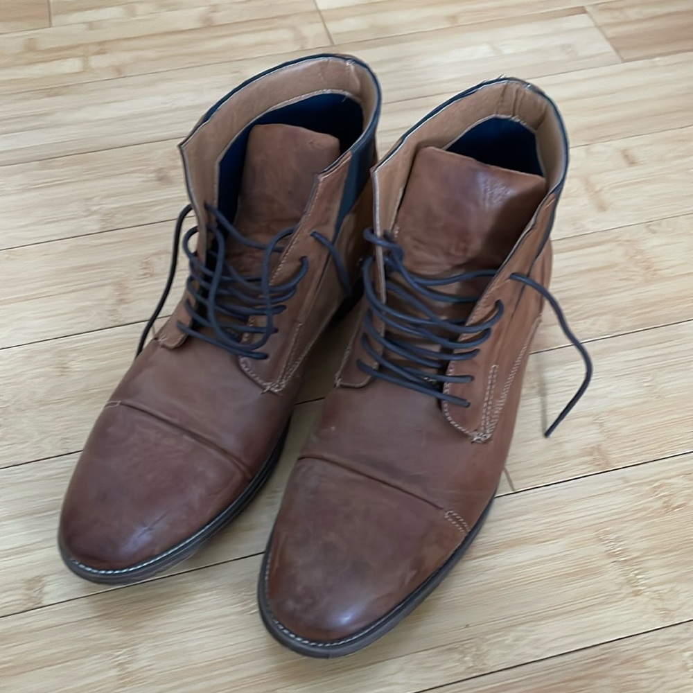 Steve Madden Size 14 Leather Chukka Boots
